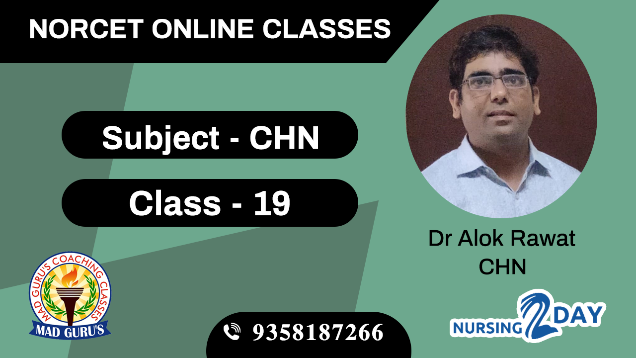 NORCET CHN Class 19